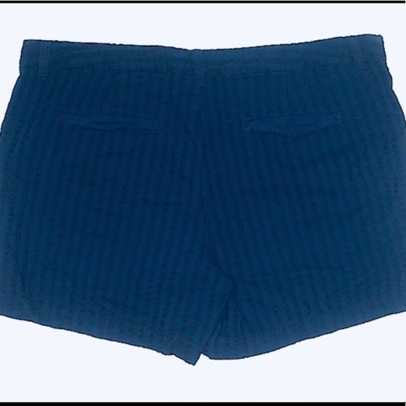 Navy Blue Eyelet Shorts Size 4 - Picture 8 of 13